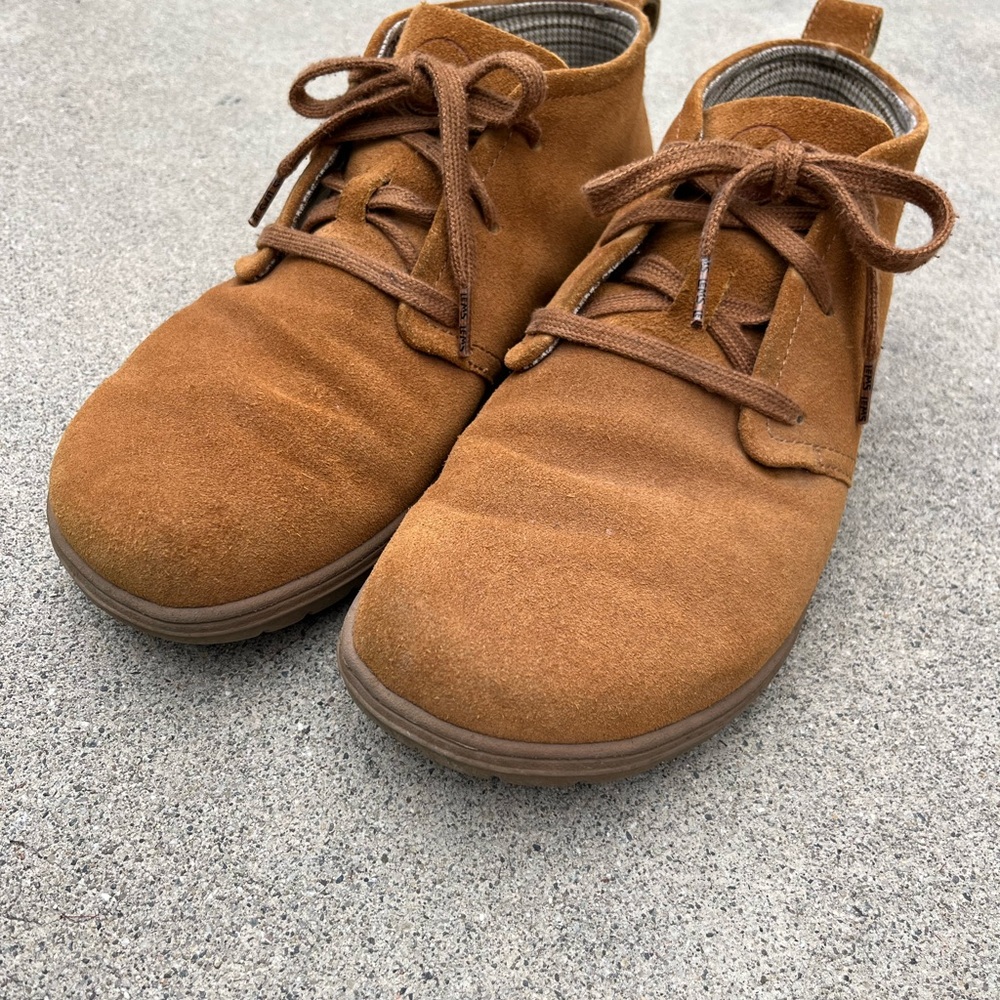 Lems Brown Suede Shoes (Men’s 10 or Women’s 11.5)